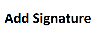 Signature